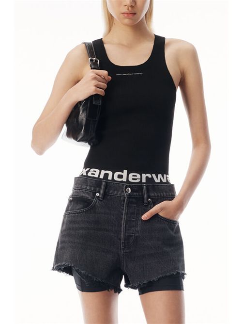 Canotta con logo ALEXANDER WANG | 1KC3261023001